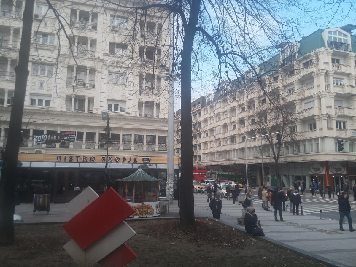 The Most Central Skopje Apartment ภายนอก รูปภาพ